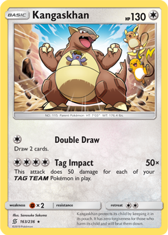 Kangaskhan GX SM188 - Pocket Monster