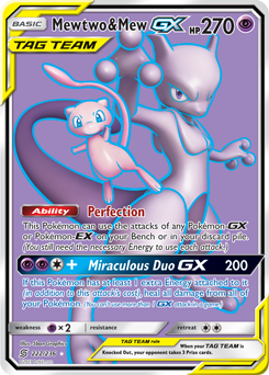 Mewtwo & Mew-GX Deck - Pokemon TCG Live Codes