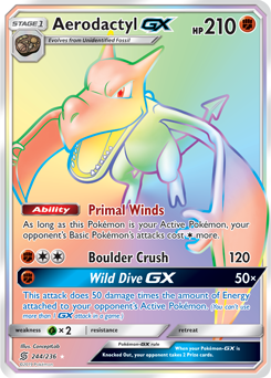 Aerodactyl, Team Up, TCG Card Database