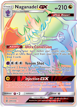 Naganadel-GX, Yellow A Alternate, TCG Card Database