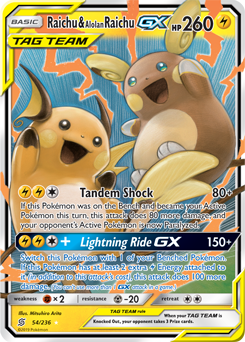 Pikachu/Zekrom GX Deck List