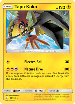 Tapu Koko Gx Smguardians Rising Tcg Card Database