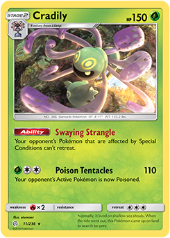 pokemon cradily card