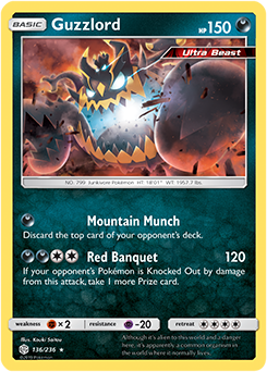 Serebii.net TCG Ultra Dimensional Beast - #58 Guzzlord GX  Pokemon cards  legendary, Cute pokemon wallpaper, Pokemon cards