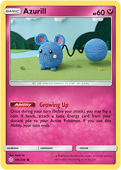 Azurill | Cosmic Eclipse | TCG Card Database | Pokemon.com