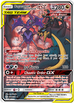 Pokemon SM Forbidden Light Card: Guzzlord - Ultra Beast - 80/131