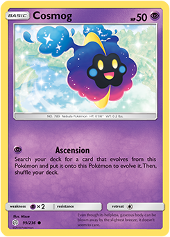 Cosmog Cosmic Eclipse Tcg Card Database Pokemon Com