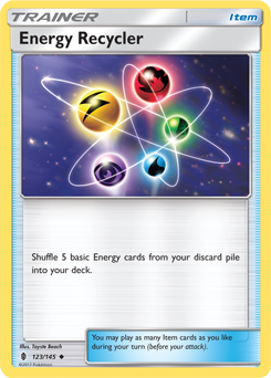 DIGITAL ptcgo in Game Card SM 2x Energy Recycler - for Pokemon TCG Online 