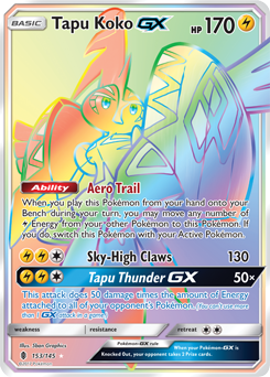 Pokemon TCG Tapu Koko GX Tin