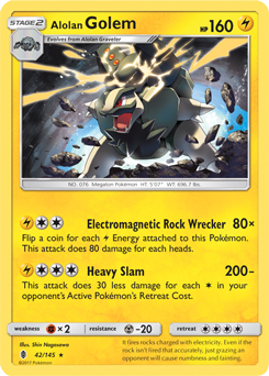 Alolan Golem Gx Crimson Invasion Tcg Card Database Pokemon Com - crimson cyber golem roblox