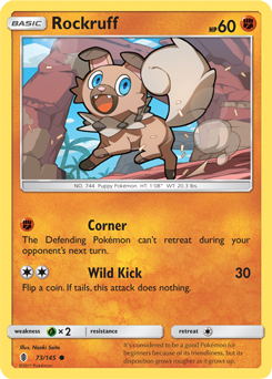 Rockruff  Pokédex