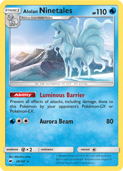 Alolan Ninetales Burning Shadows Tcg Card Database