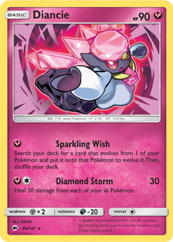 Diancie ◇, Forbidden Light, TCG Card Database