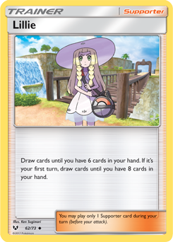 Pokemon Card Game Deck Shield Protector Sleeve Lilie Lillie Ritual at the Altar 
