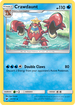 Crawdaunt - #0342 -  Pokédex