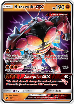 Pheromosa & Buzzwole GX - Pokemon