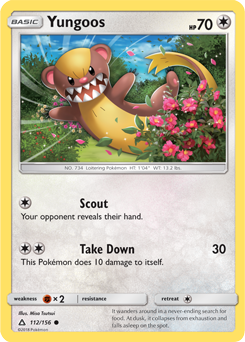 Yungoos Details about   Pokemon TCG 109/149 