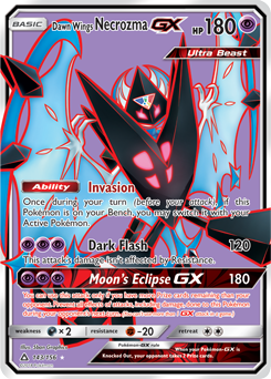 Dawn Wuings Necrozma GX