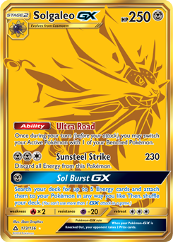 Pokemon TCG - SM1S - 069/060 (HR) - Solgaleo GX