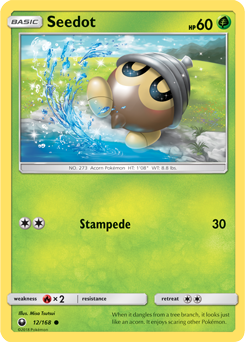 Seedot | XY—BREAKpoint | TCG Card Database | Pokemon.com