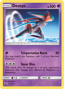 Deoxys - PokemonCard