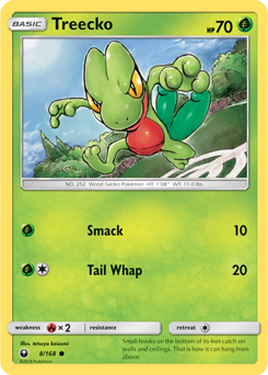 Pokémon Card EX Ruby And Sapphire Treecko 75/109
