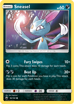 Sneasel - #215 -  Pokédex