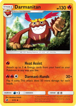 Darmanitan, Pokédex