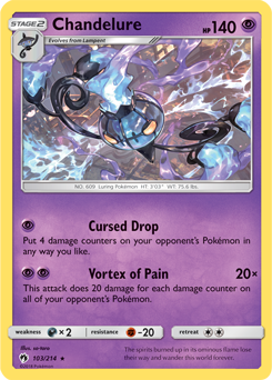 Chandelure, Lost Thunder, TCG Card Database