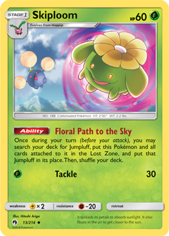 Skiploom | XY—Steam Siege | TCG Card Database | Pokemon.com