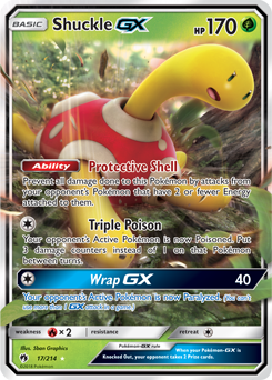 for Pokemon TCG Online Shuckle GX DIGITAL ptcgo in Game Card Regular Art 