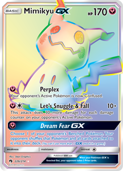 Mimikyu-GX, Lost Thunder, TCG Card Database