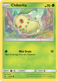 Chikorita # 1/122 XY Breakpoint Set Pokemon Trading Cards Break Point Grass MINT 