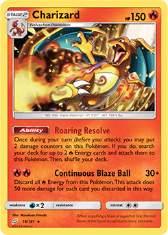 Charizard (006c/∞), Busca de Cards