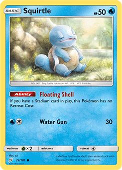 squirtle pokemon card