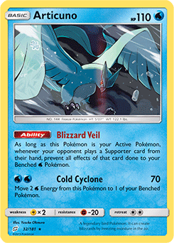 Articuno (27/99), Busca de Cards