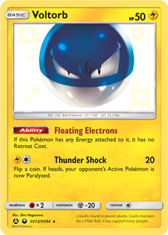 Voltorb (#47/168)  RedZone Card Game