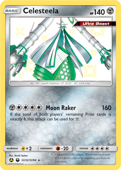 Pokemon Celesteela GX Promo SM67 - United Sanctuary Card Games