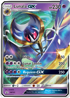 Lunala-GX, Ultra Prism, TCG Card Database