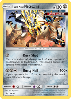 Pokémon Card Database - Forbidden Light - #140 Ultra Necrozma GX