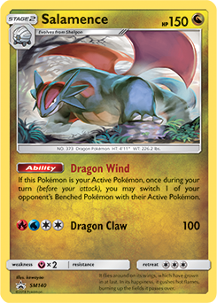 pokemon mega salamence card