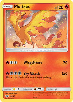 Moltres  Pokédex