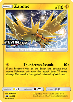 Zapdos, Pokémon TCG: Pokémon GO, TCG Card Database