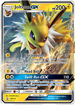 Jolteon-GX, Sun & Moon Promo, TCG Card Database