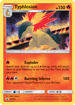 CARD POKEMON POKEDEX EC VOL. II #157 TYPHLOSION 2023 Johto PERU South  America