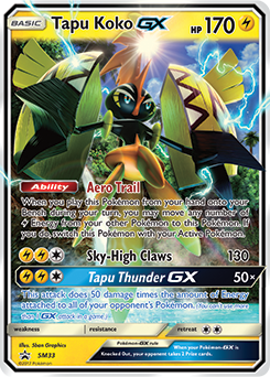 Pokémon TCG: Tapu Koko GX (47/145) - SM2 Guardiões Ascendentes - Pokémon  Company - Outros Jogos - Magazine Luiza