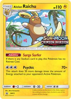 Alolan Raichu Sun Moon Promo Tcg Card Database