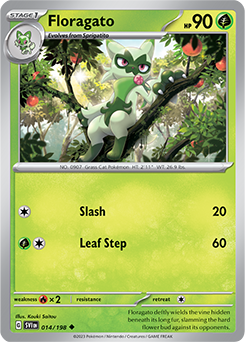 Floragato Scarlet Violet Tcg Card Database Pokemon Com