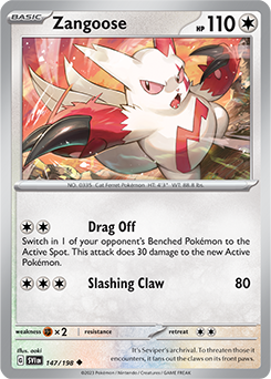 Zangoose sv01 147/198