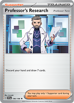 Professor's Research (Professor Turo) sv01 190/198